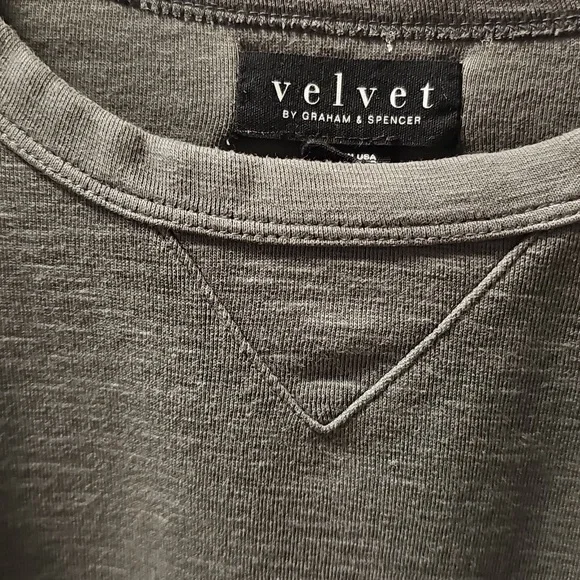 Velvet By Graham & Spencer Men's Cotton Green XL - Picture 4 of 6